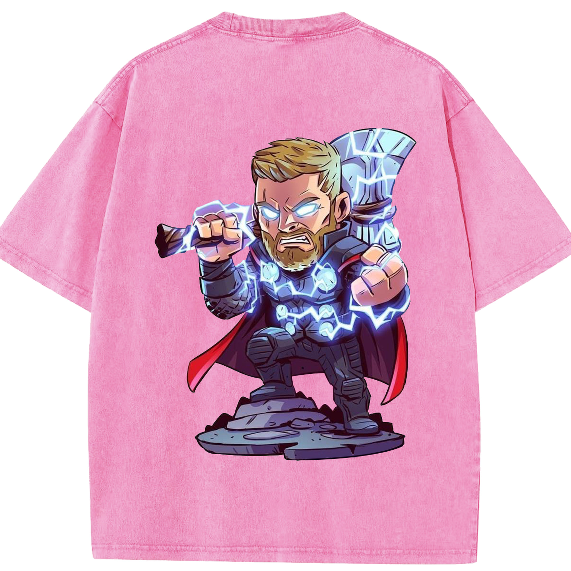 （画像用） アベンジャーズ The Avengers 綿100% ヴィンテージ風 半袖Tシャツ（背面プリント）